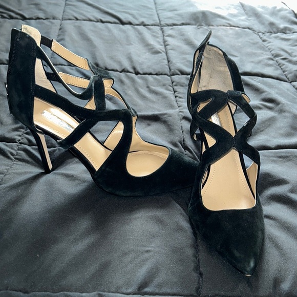 BCBGeneration Shoes - Velvet BCBG heels
